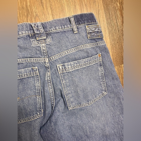 Free‎ People We The Free Blue Jay Belted Boyfriend Jeans Size 27 NWT Women’s - Picture 8 of 8